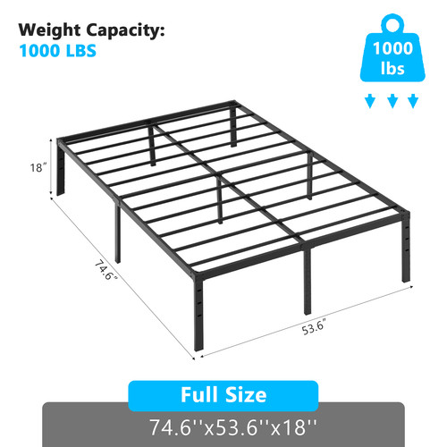 Metal bed frame - twin, full