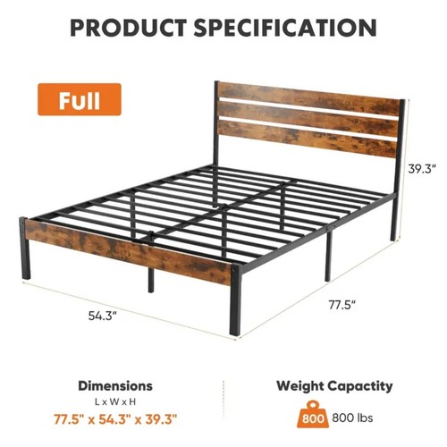 Twin queen full - twin, sturdy