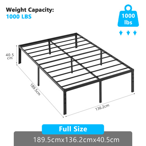 16in high queen bed - queen,